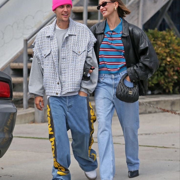 Calça Drew House Vintage "Color block" - PRONTA ENTREGA