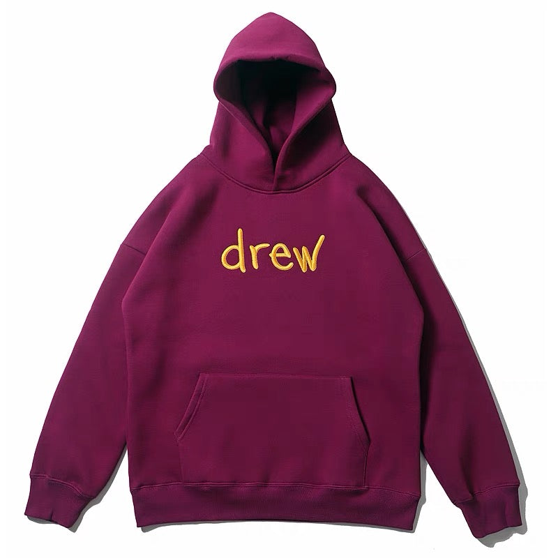 Moletom Drew House Logo Bordada "Bordô"