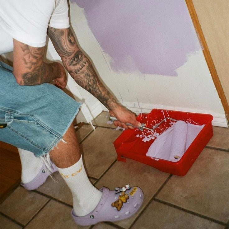 CROCS DREW HOUSE "LILÁS" - PRONTA ENTREGA