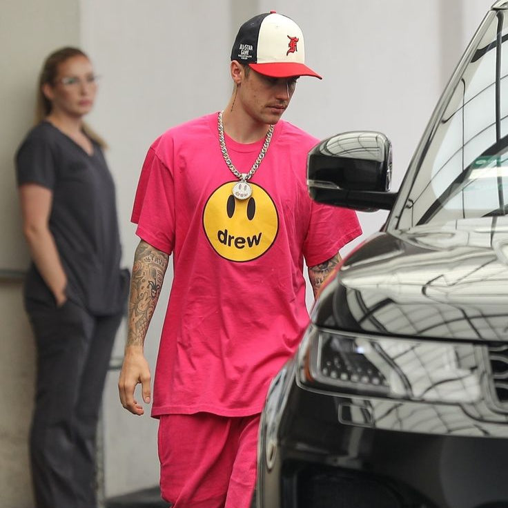 Camiseta Tradicional Smile Mascot "Rosa Pink" PRONTA-ENTREGA