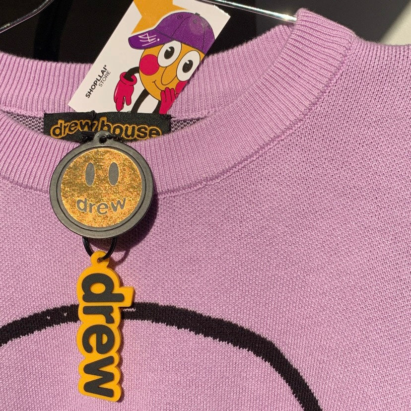 Suéter Drew House Mascot Vazado "Lilás"