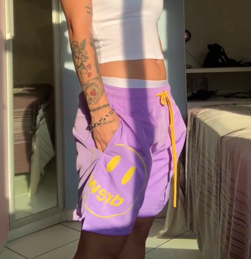 Bermuda Smile Face "Lavender" Drew House