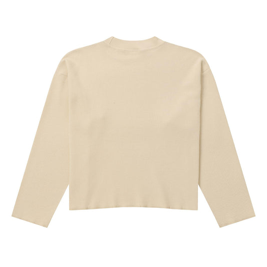 Suéter SKYLRK "Waffle Mock Neck" Creme