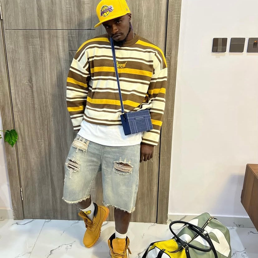 Suéter Striped Icon "Drew"