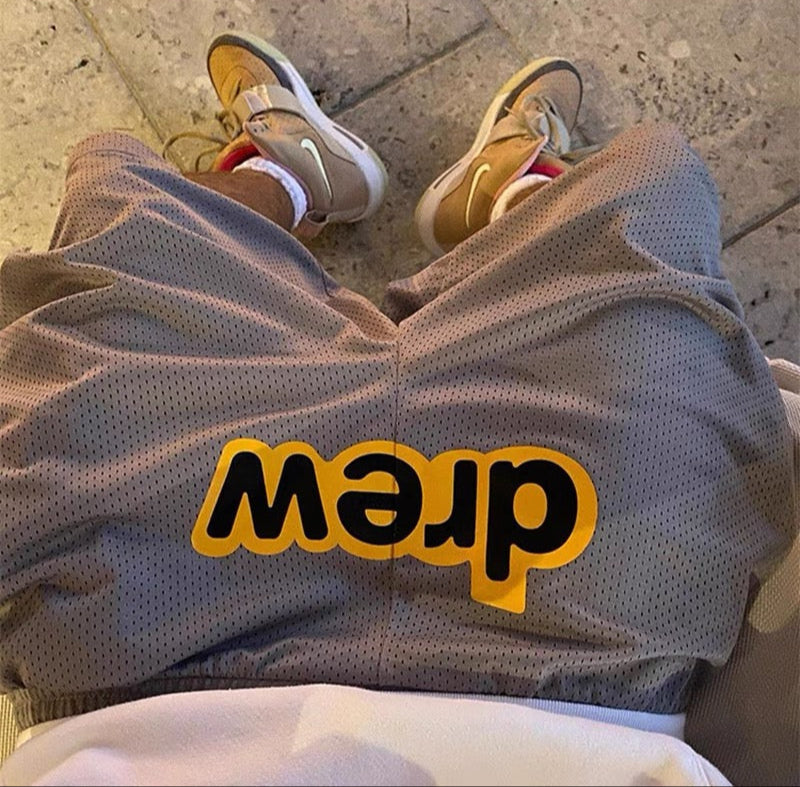 Bermuda Elastic Casual Drew House "Cinza"