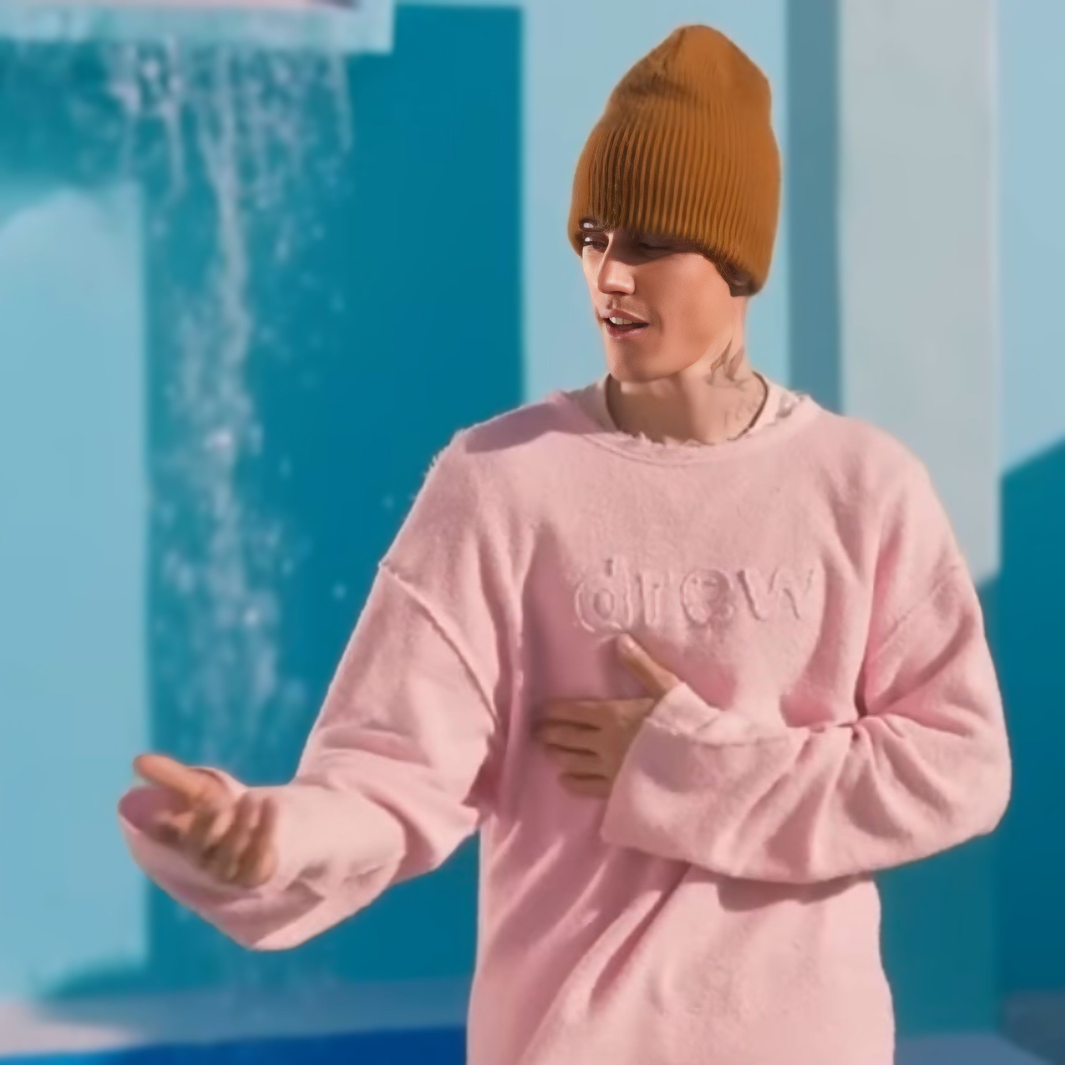 Suéter Pure Drew Rosa "Clipe Forever"