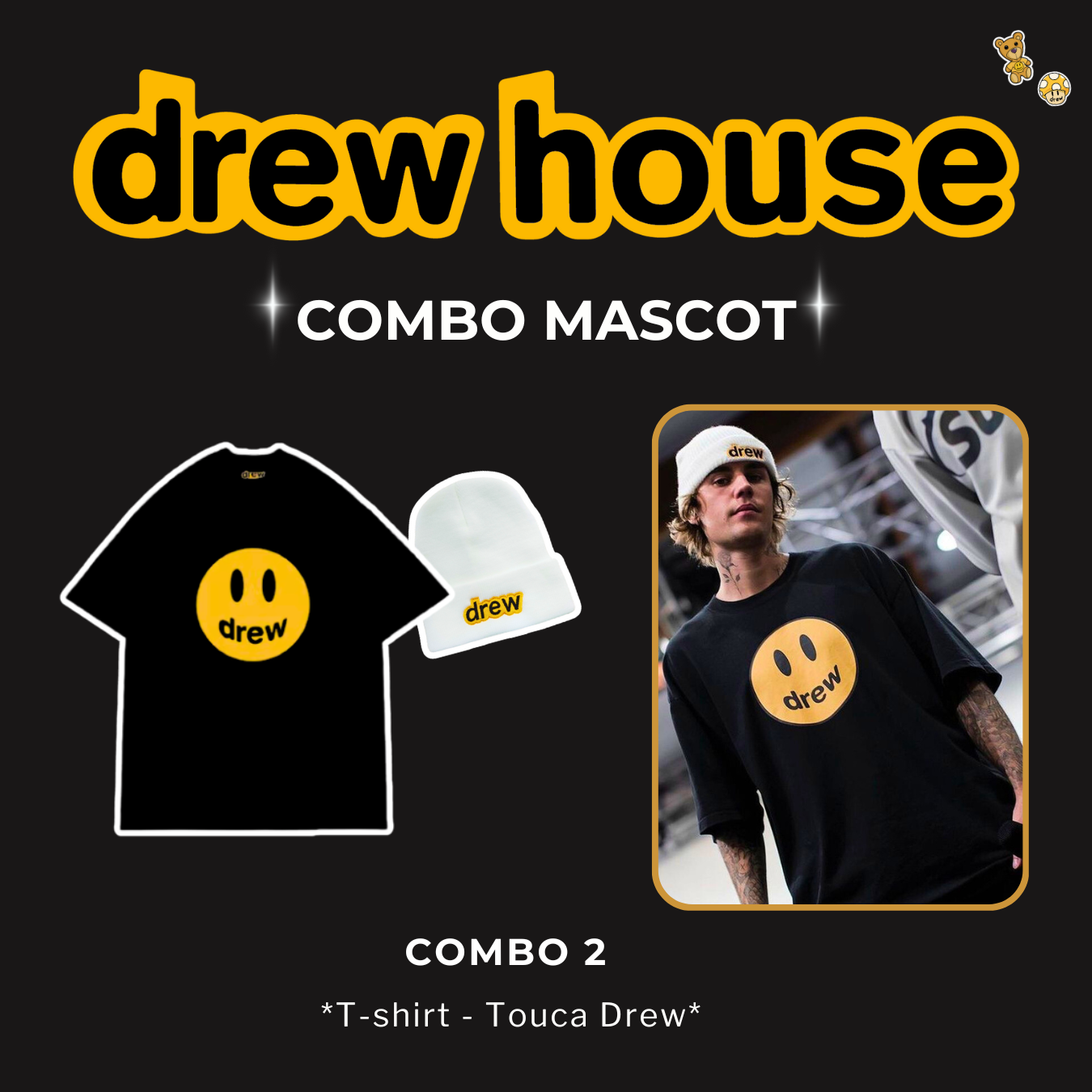 EXCLUSIVO COMBO MASCOT - ESCOLHA SEU COMBO