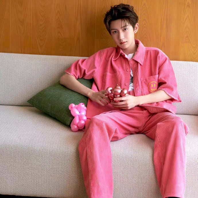 Camisa Drew House Corduroy ss Shirt "Rosa"