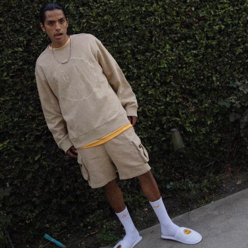 Suéter Drew Leaked Mascot "Bege"