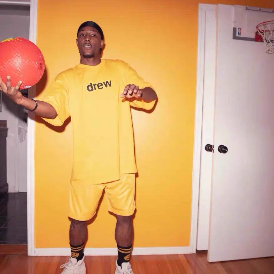 Bermuda Elastic Casual Drew House "Amarela"