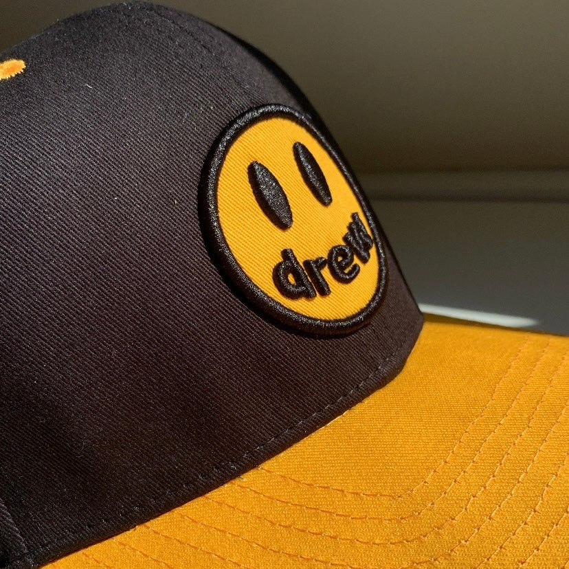 Boné Drew House Mascot Amarelo e Preto