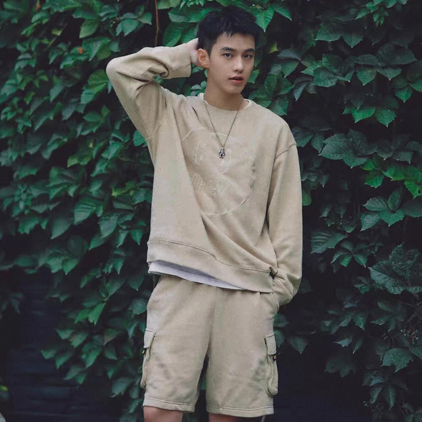 Suéter Drew Leaked Mascot "Bege"