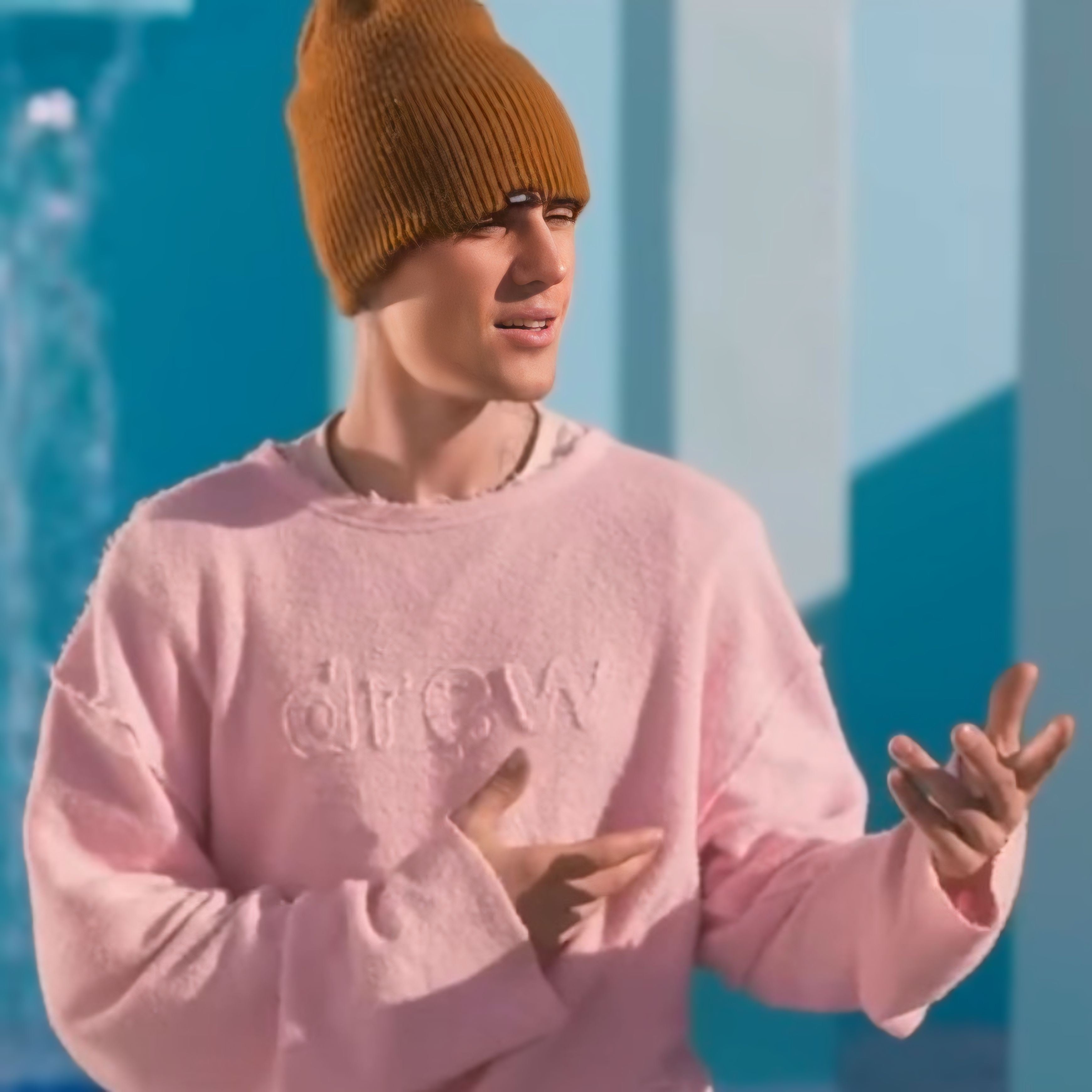 Suéter Pure Drew Rosa "Clipe Forever"