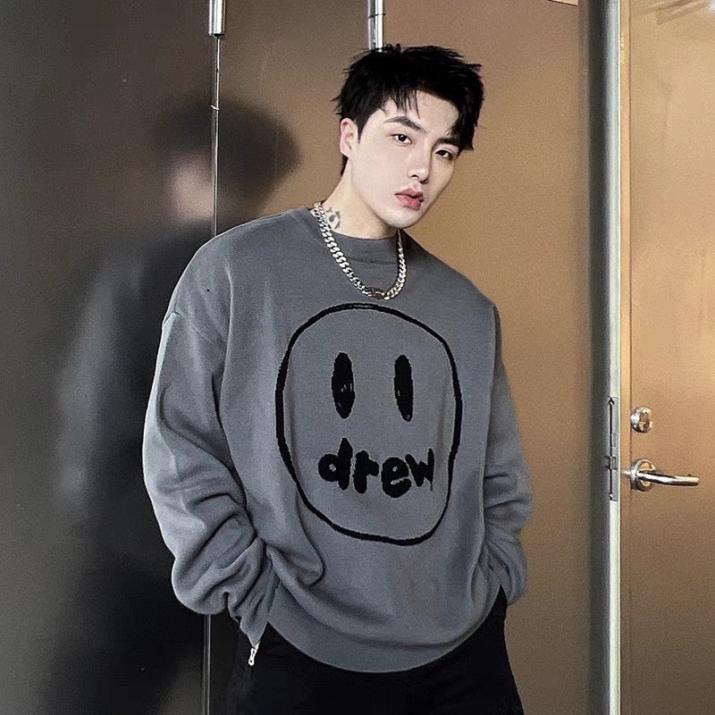 Suéter Drew House Mascot Vazado "Cinza"