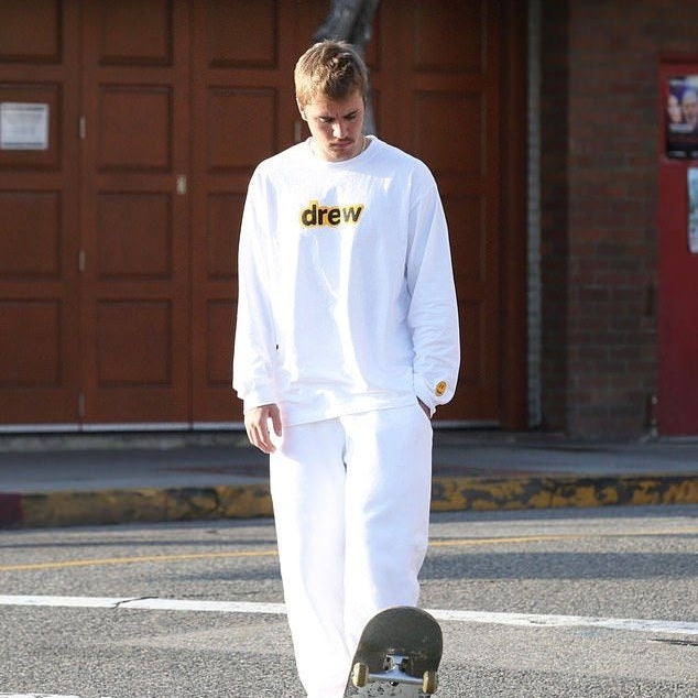 Manga Longa Logo Drew House