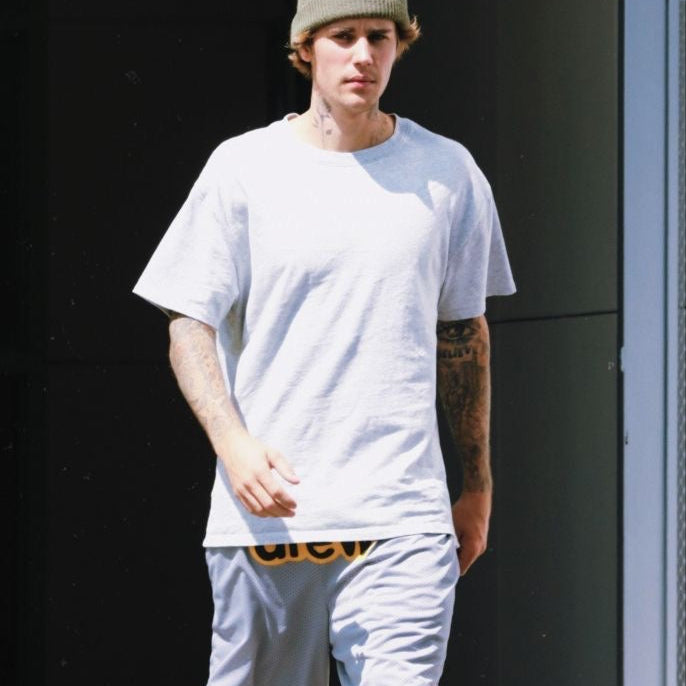 Bermuda Elastic Casual Drew House "Cinza"