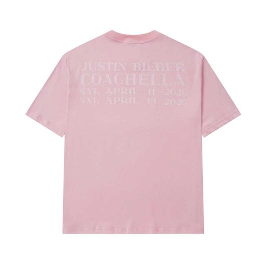 Camiseta "SWAG" SKYLRK Coachella Rosa Bebê