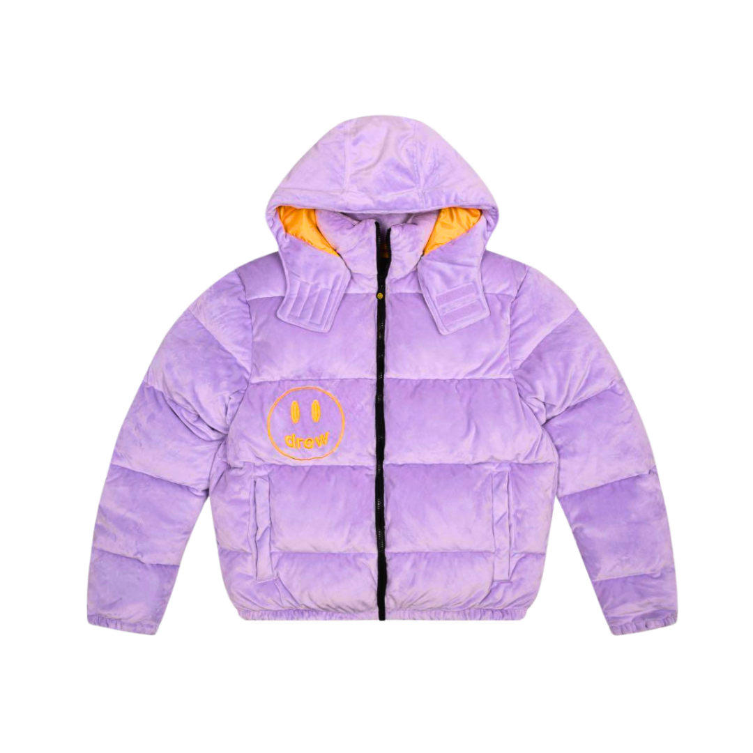 Jaqueta Puffer Lavender "Rock in Rio 2022" Drew House