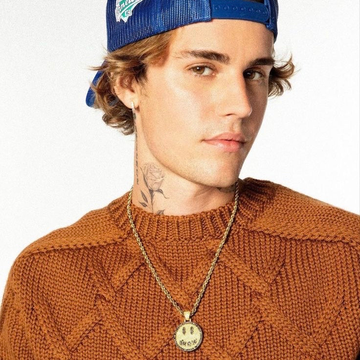 Cordão Diamante Dourado "Smile Mascot"- PRONTA ENTREGA