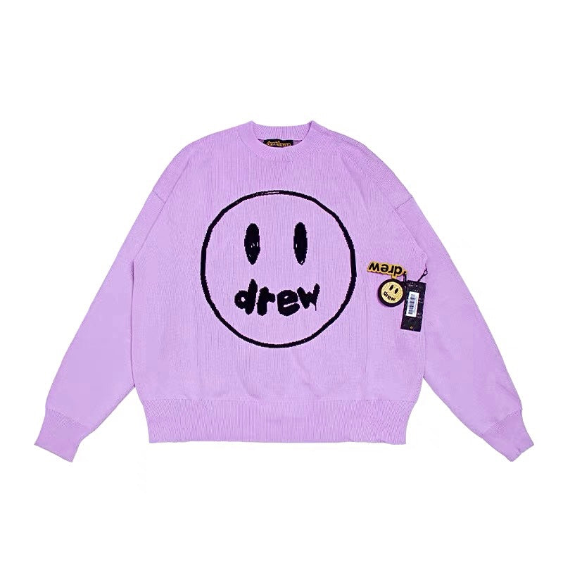 Suéter Drew House Mascot Vazado "Lilás"