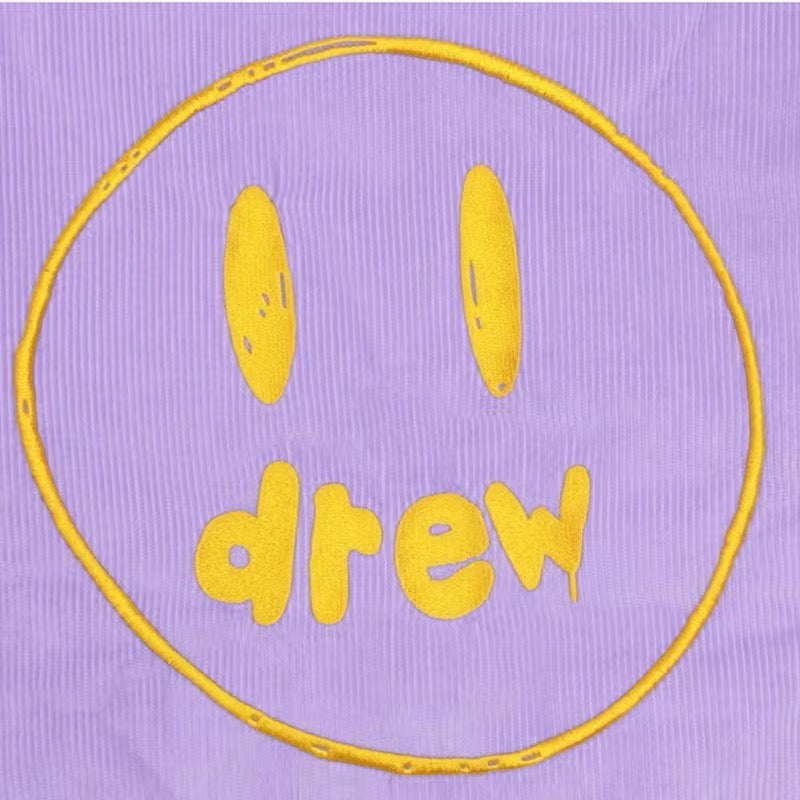 Jaqueta Canelada de Camurça "Lilás" Drew House