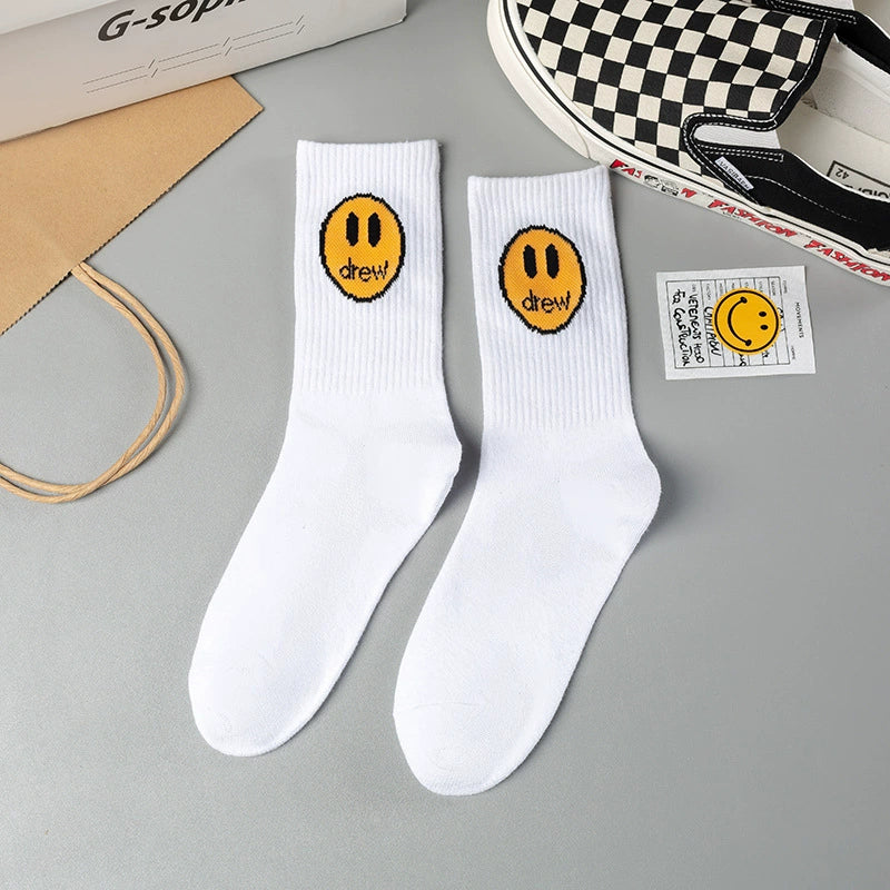 Meia Lisa Drew House Smile Mascot