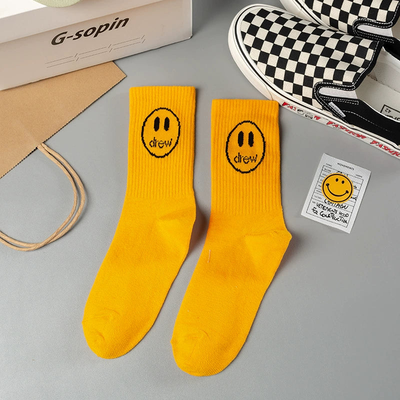 Meia Lisa Drew House Smile Mascot