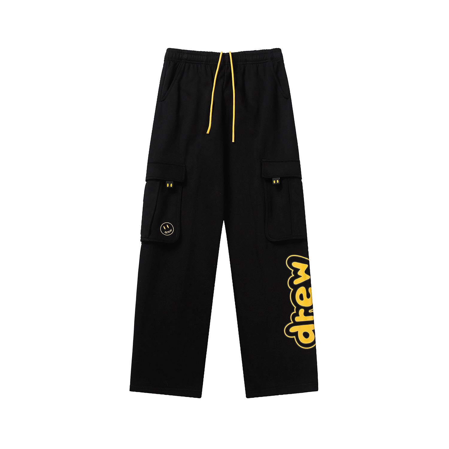 Calça Cargo Moletom Logo "Drew"