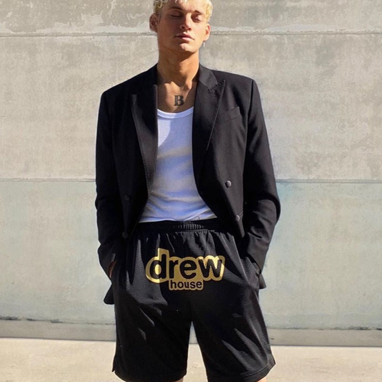 Bermuda Elastic Casual Drew House "Preto"