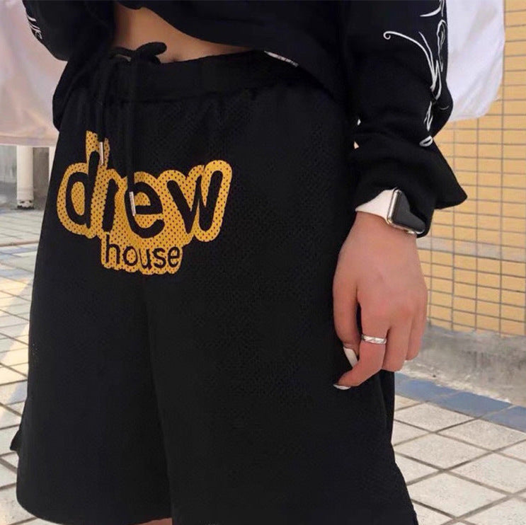 Bermuda Elastic Casual Drew House "Preto"