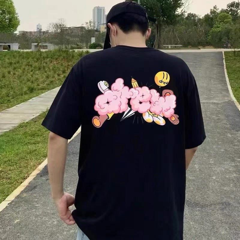 Camiseta Drew House Mascot Doodles "Preta"