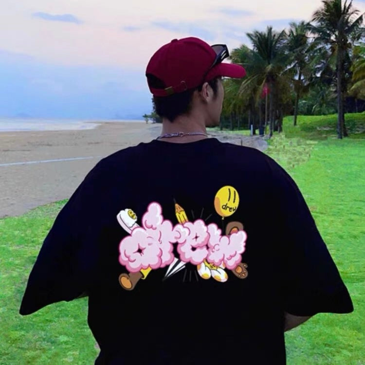 Camiseta Drew House Mascot Doodles "Preta"