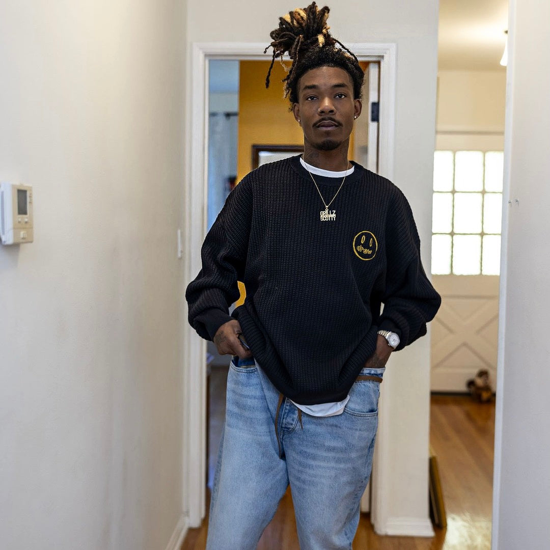 Suéter Cotton Drew House "Preto"