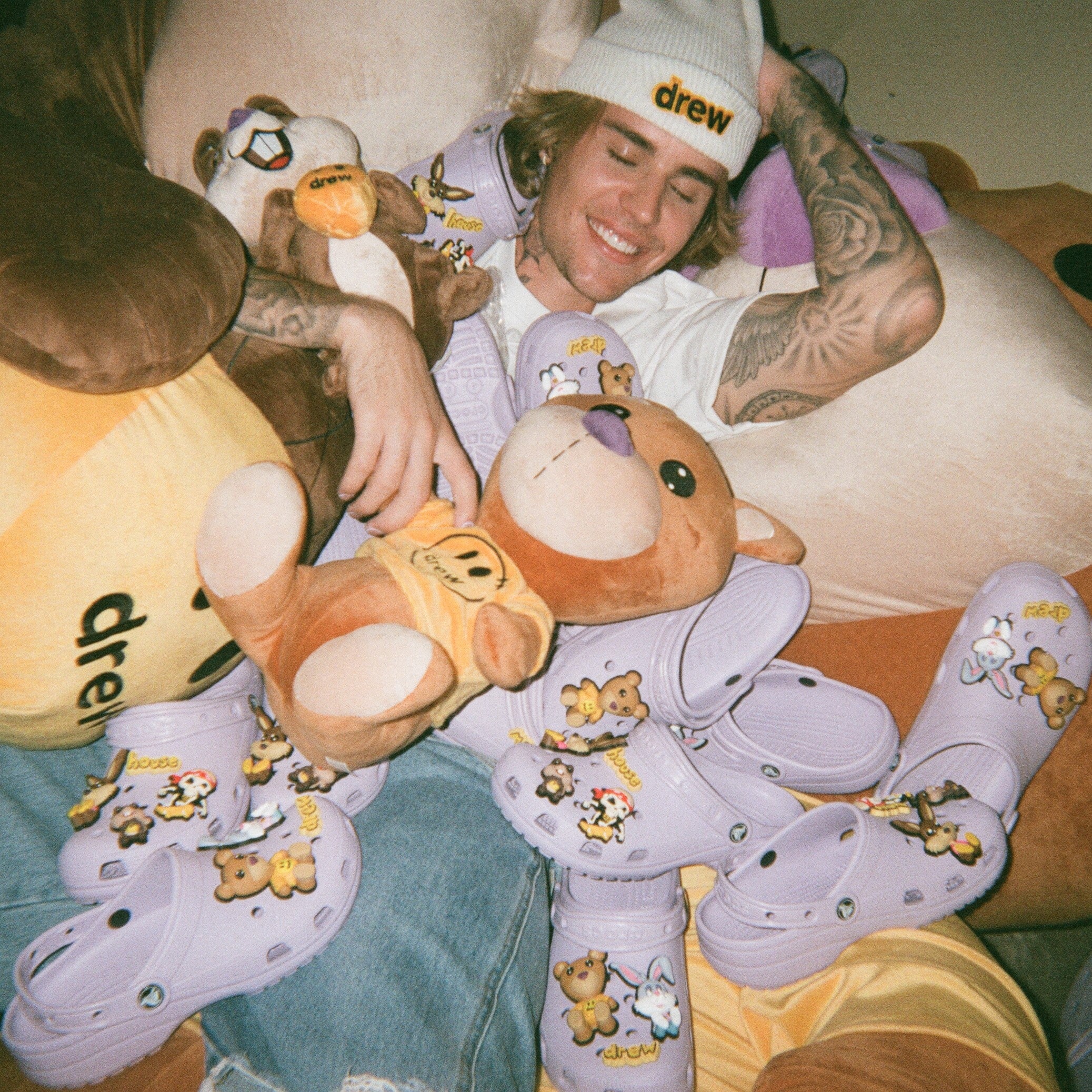 CROCS DREW HOUSE "LILÁS" - PRONTA ENTREGA