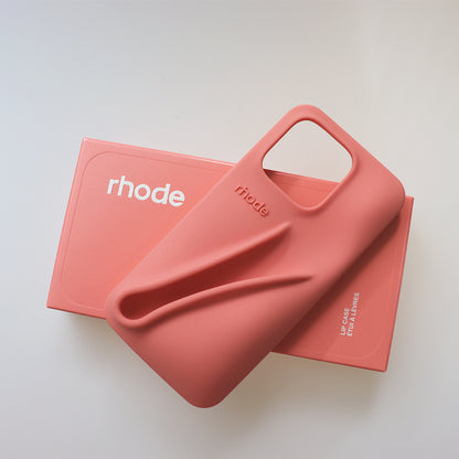 Rhode Lip Case para Iphone - Salmão