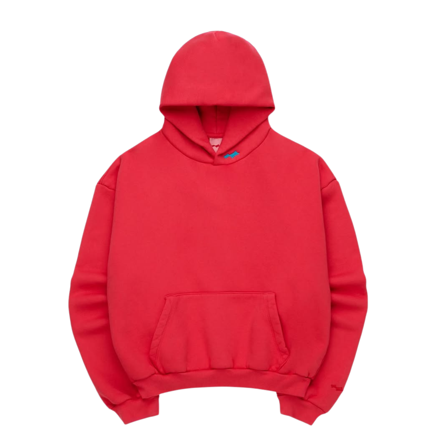 SKYLRK Knit Hoodie Jelly Red