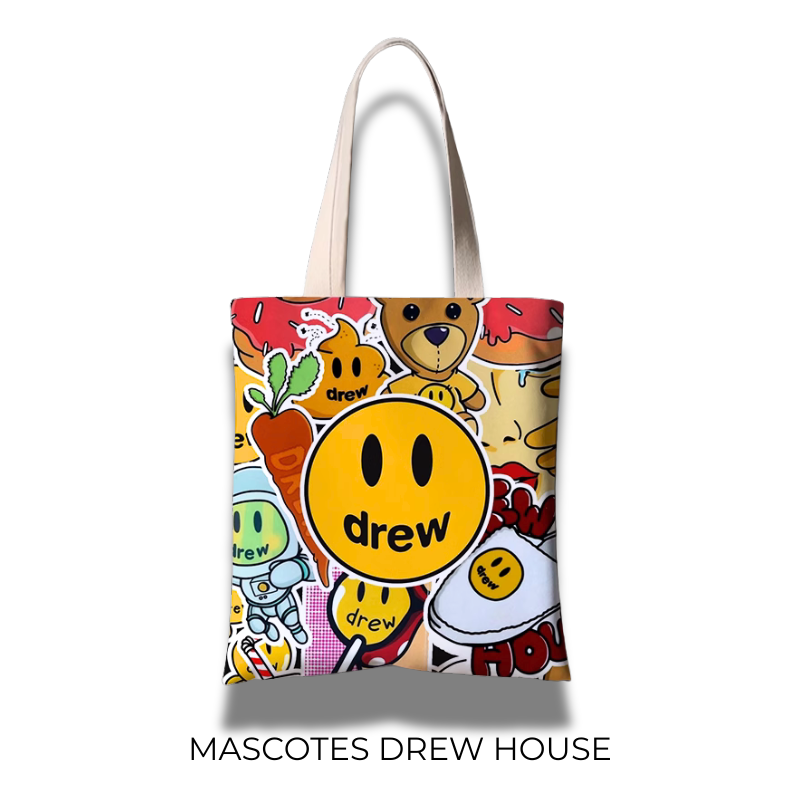 ECOBAG YELLOW MASCOTS + 50 Figurinhas Drew (Leve 2)