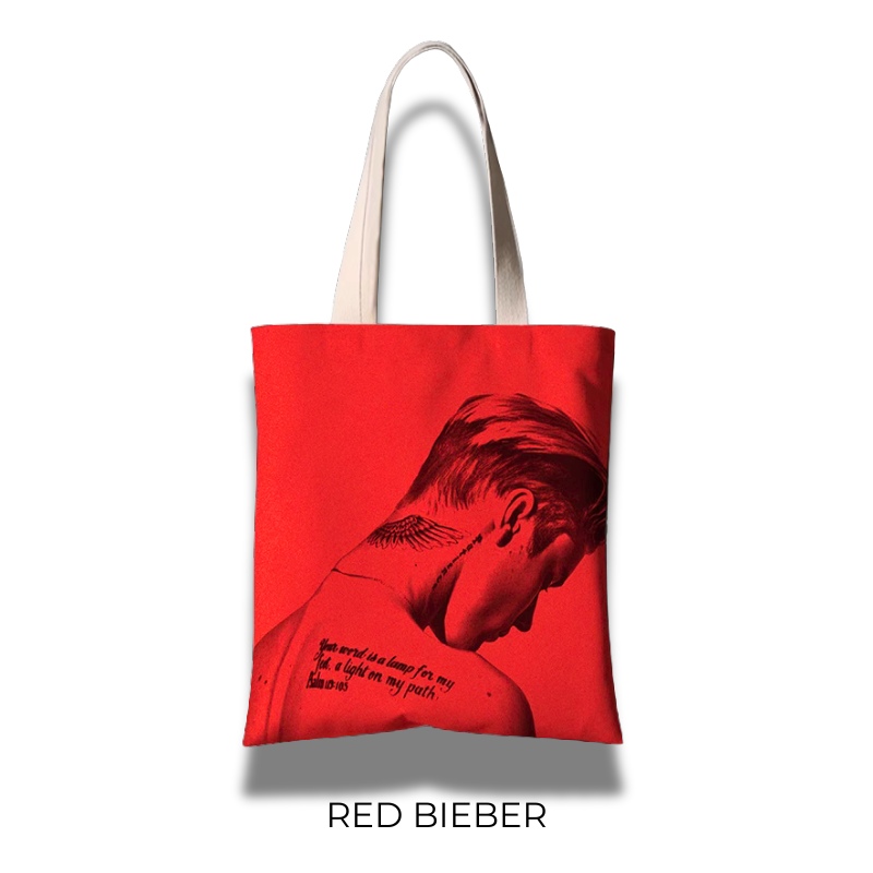 ECOBAG SWAG "JUSTIN BIEBER" + 50 Figurinhas Drew (Leve 2)