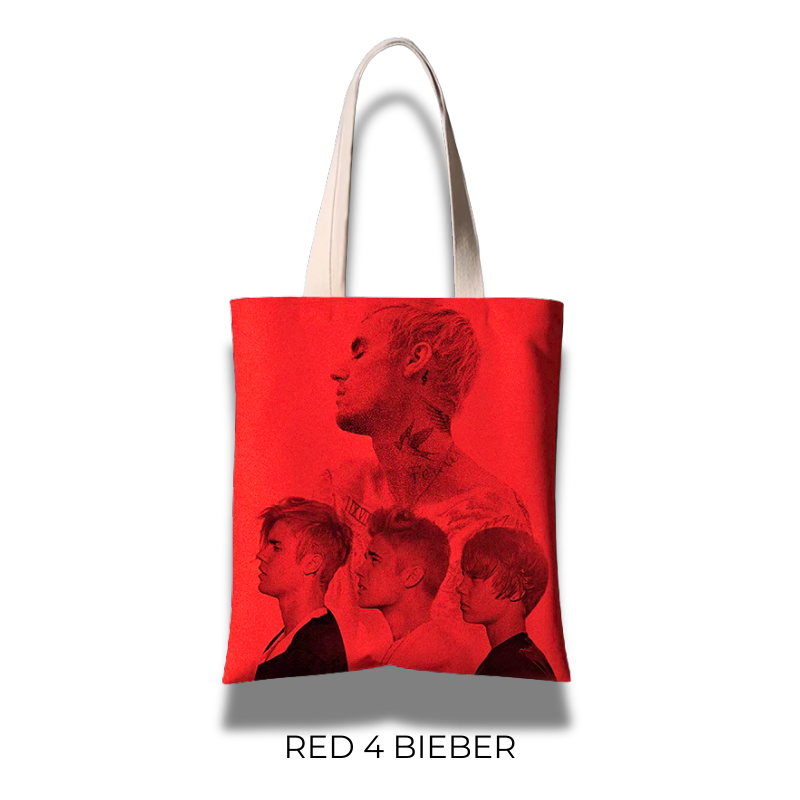 ECOBAG SWAG "JUSTIN BIEBER" + 50 Figurinhas Drew (Leve 2)