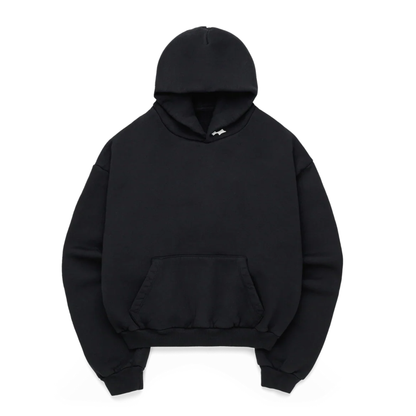 SKYLRK Cotton Hoodie Cave Black