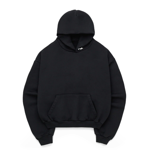 SKYLRK Cotton Hoodie Cave Black