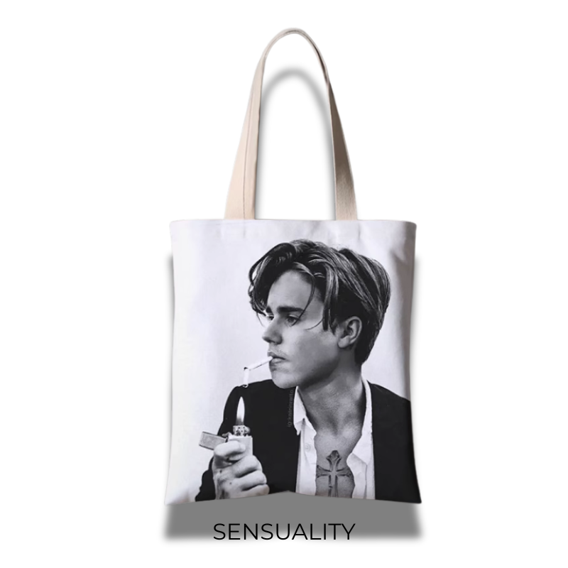 ECOBAG "BIEBERS" + 50 Figurinhas Drew (Leve 2)
