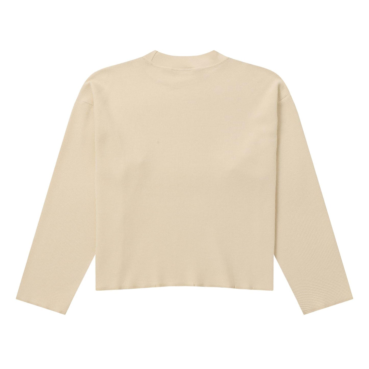 Suéter SKYLRK "Waffle Mock Neck" Creme