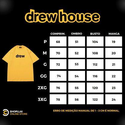 Camiseta Shark Mascot "Front"  Drew House