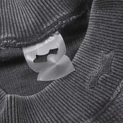 Suéter SKYLRK "Waffle Mock Neck" Preto