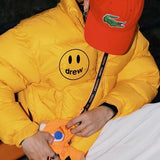 Jaqueta Puffer Mascot Simples "Amarelo" Drew House