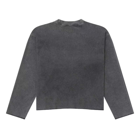 Suéter SKYLRK "Waffle Mock Neck" Preto