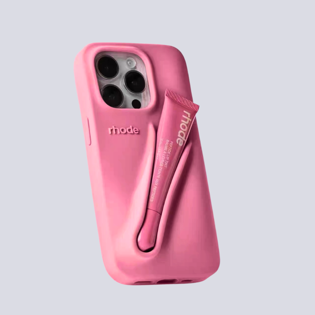 Rhode Lip Case para Iphone - Rosa bebê