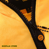 Jaqueta Puffer Plush Hooded "Amarelo" Drew House