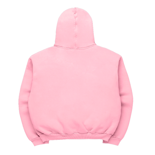 Moletom Skylrk Rosa Claro (com zíper)